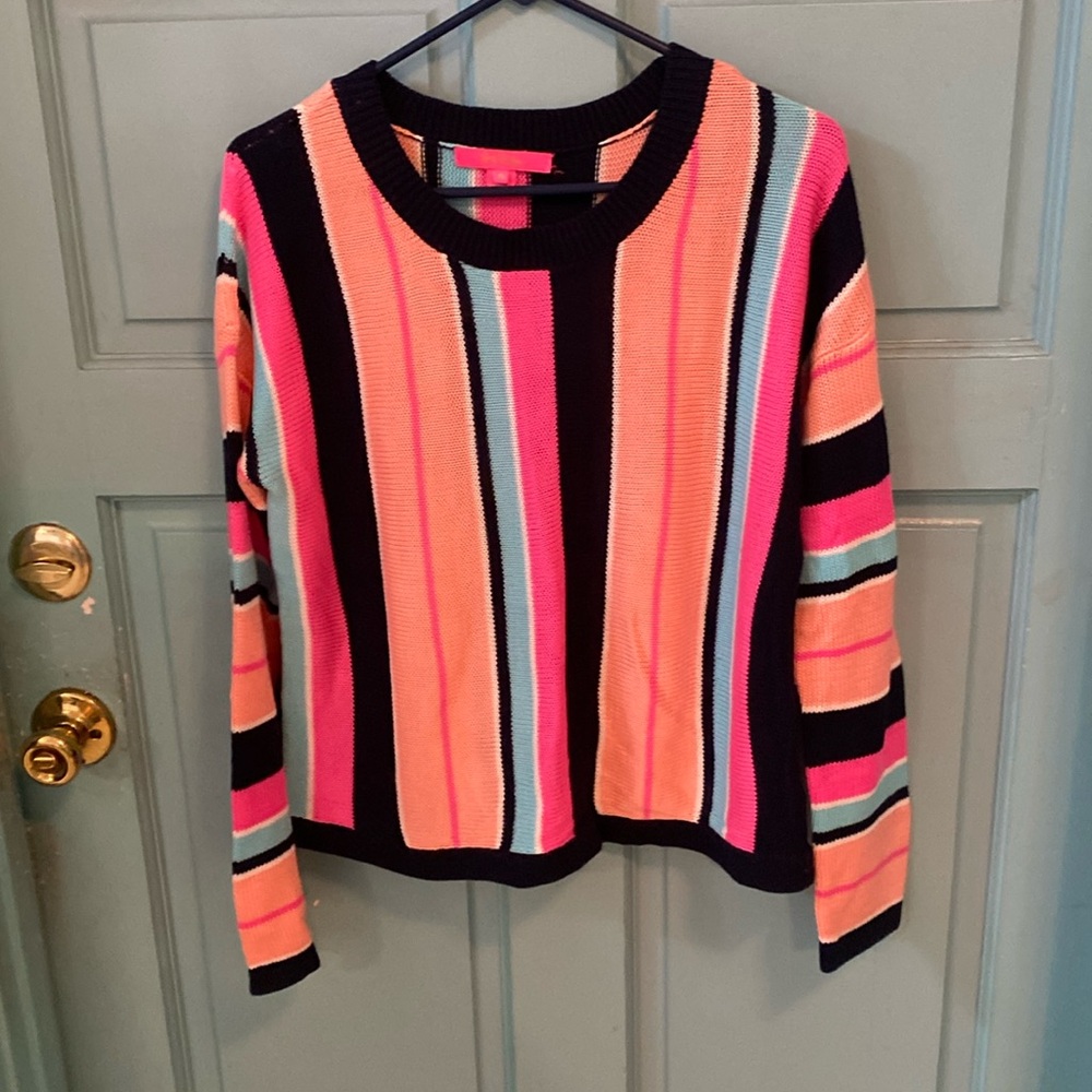 Lilly Pulitzer Daryn Sweater striped. Size M.